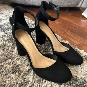 Black heels